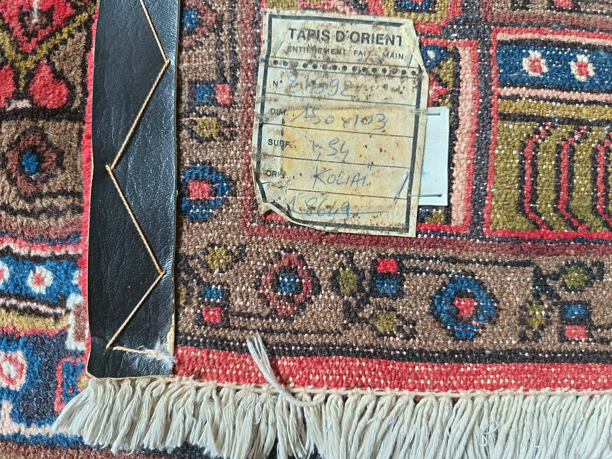 Handmade Koliaï Persian carpet