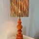 Large vintage table lamp – German pottery from the 70s | Hustadt (attributed)