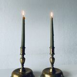 Pair of 17th century candlesticks