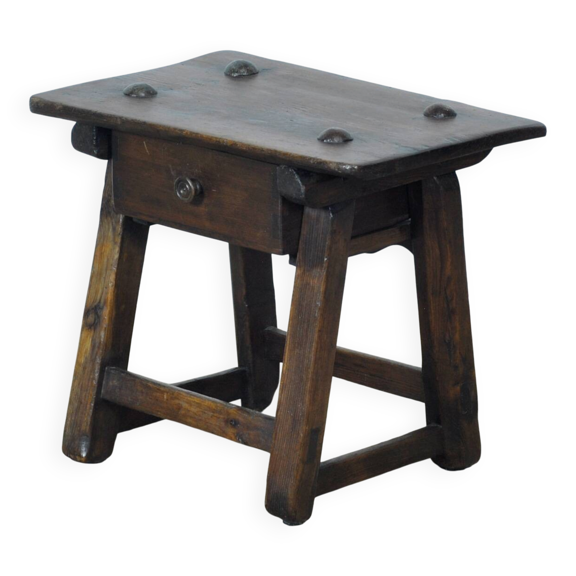 Small oak Spanish table, circa 1840