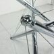 Theodore Waddell for Cassina 714 Tensegrity Chromed Steel Dining Table, 1980s