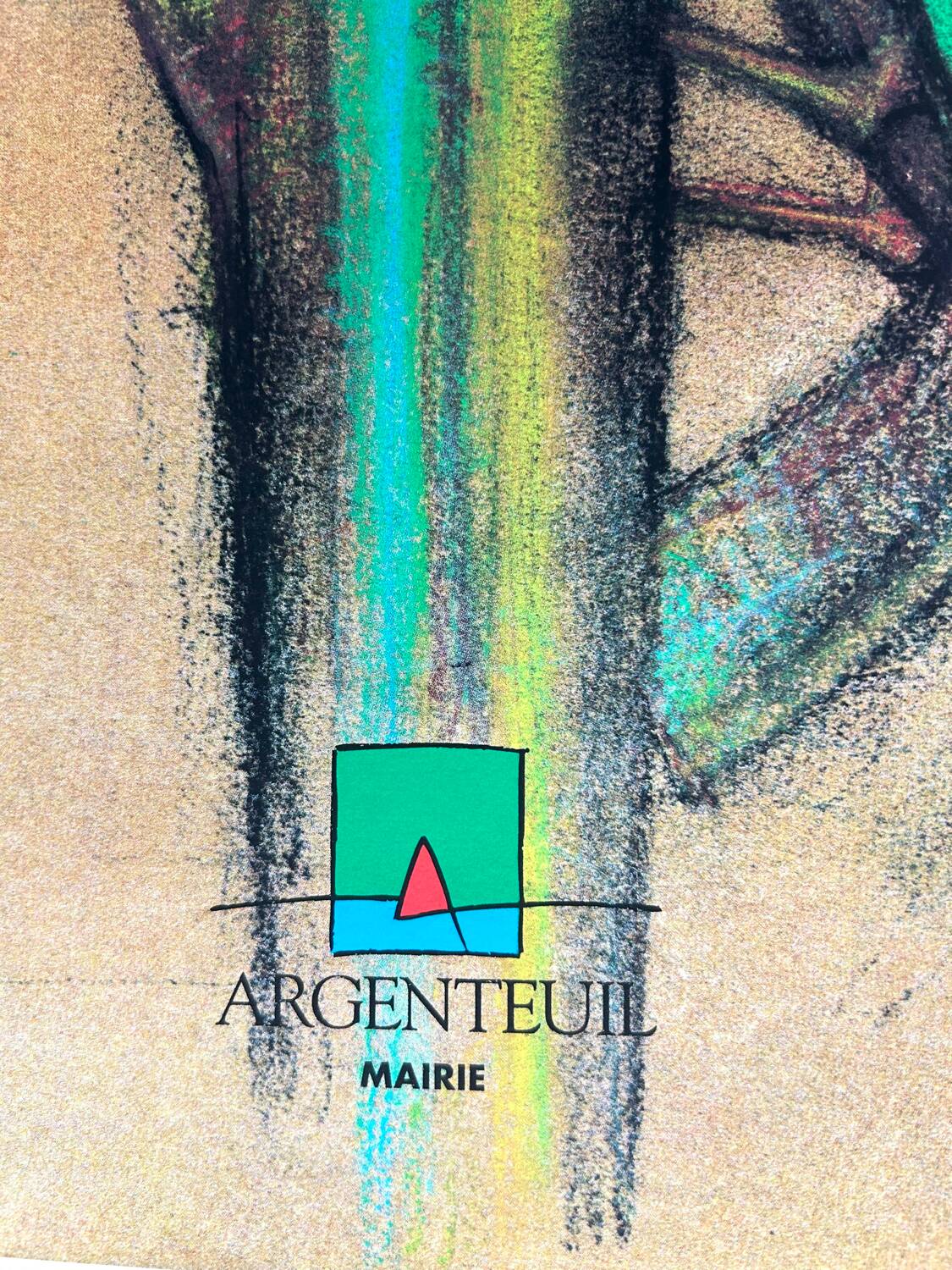 Écran original André François « Argenteuil Plus Vert »