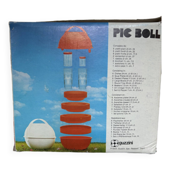 Guzzini Picbol vintage picnic set from the 70s