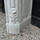 Louis XV Style Fireplace In Carrara Marble, Circa 1880