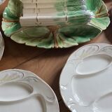 Plat à asperges Longchamp fin XIXÈME