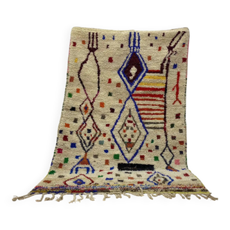 Handmade traditional carpet 250cm x 150cm Moroccan