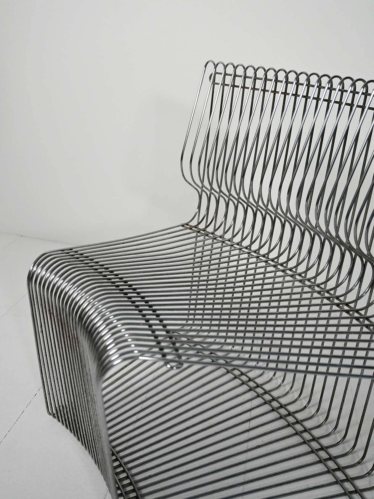 Pair of “Pantonova” lounge chairs by Verner Panton