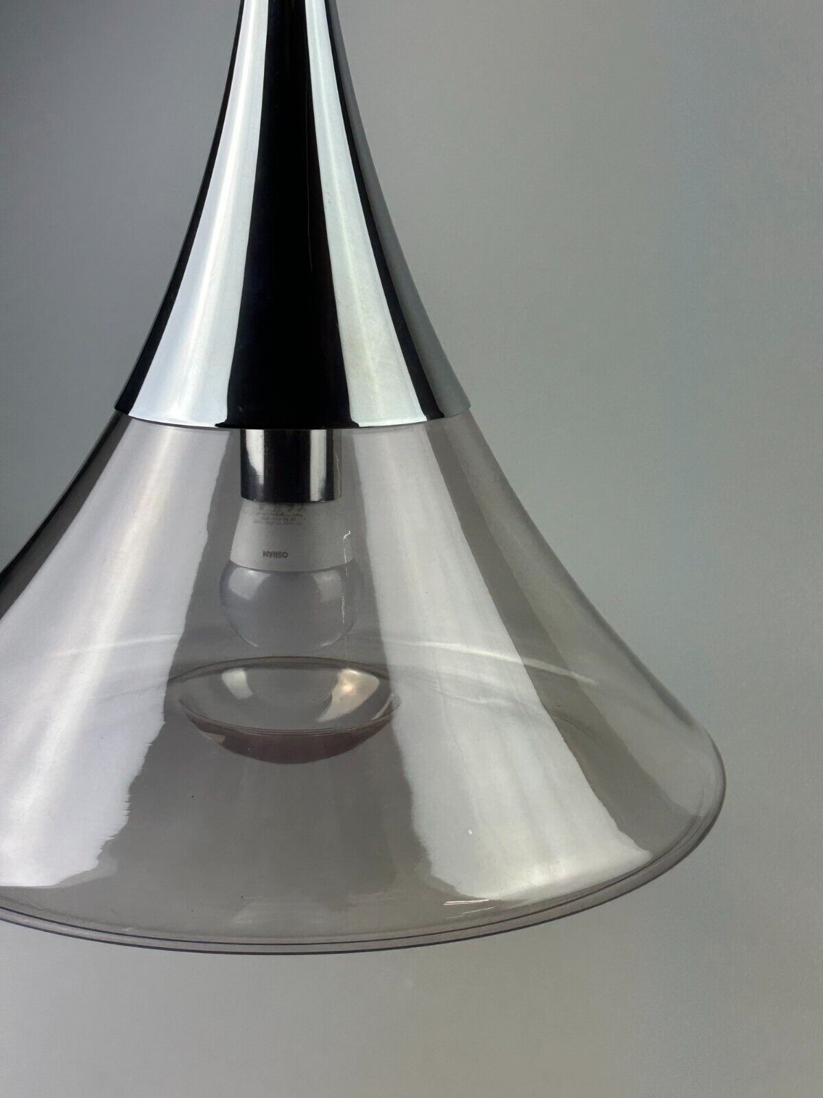 60s 70s lamp light ceiling lamp Limburg Germany glass space age design