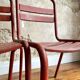 Paire de chaises style Tolix 1950