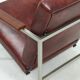 Fauteuil réglable en cuir design hollandais 1960