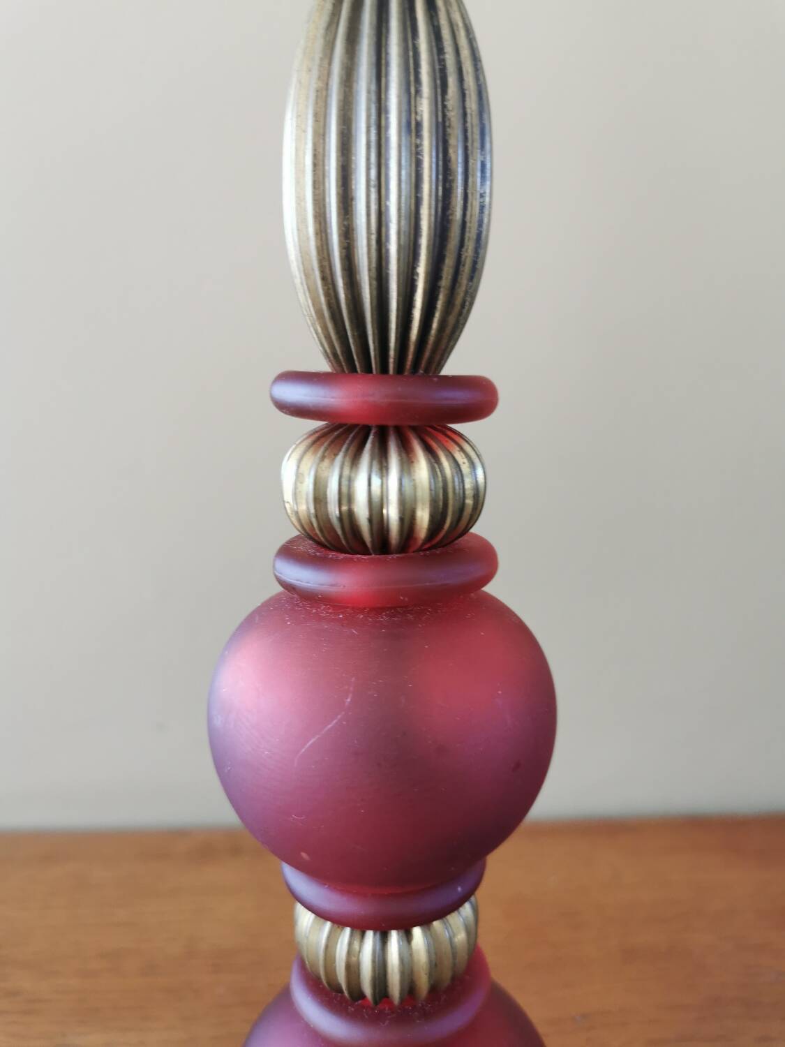 Pair of vintage lamp bases by Julie Prisca