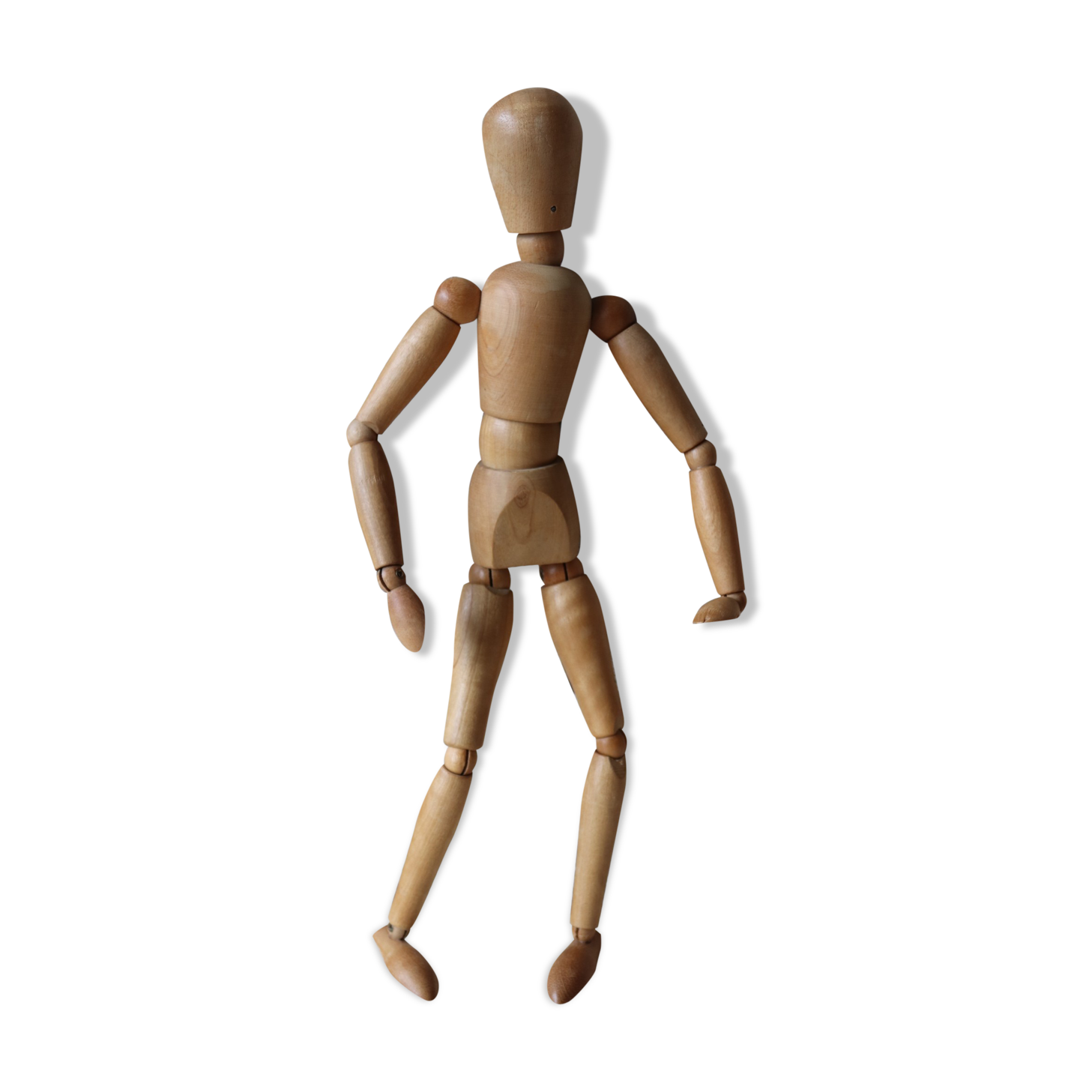 Mannequin articulé en bois