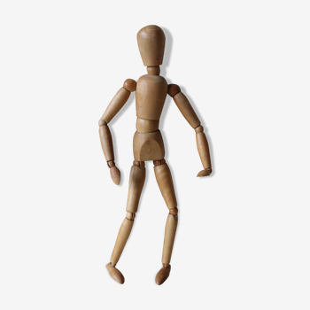 Mannequin articulé en bois