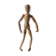 Mannequin articulé en bois