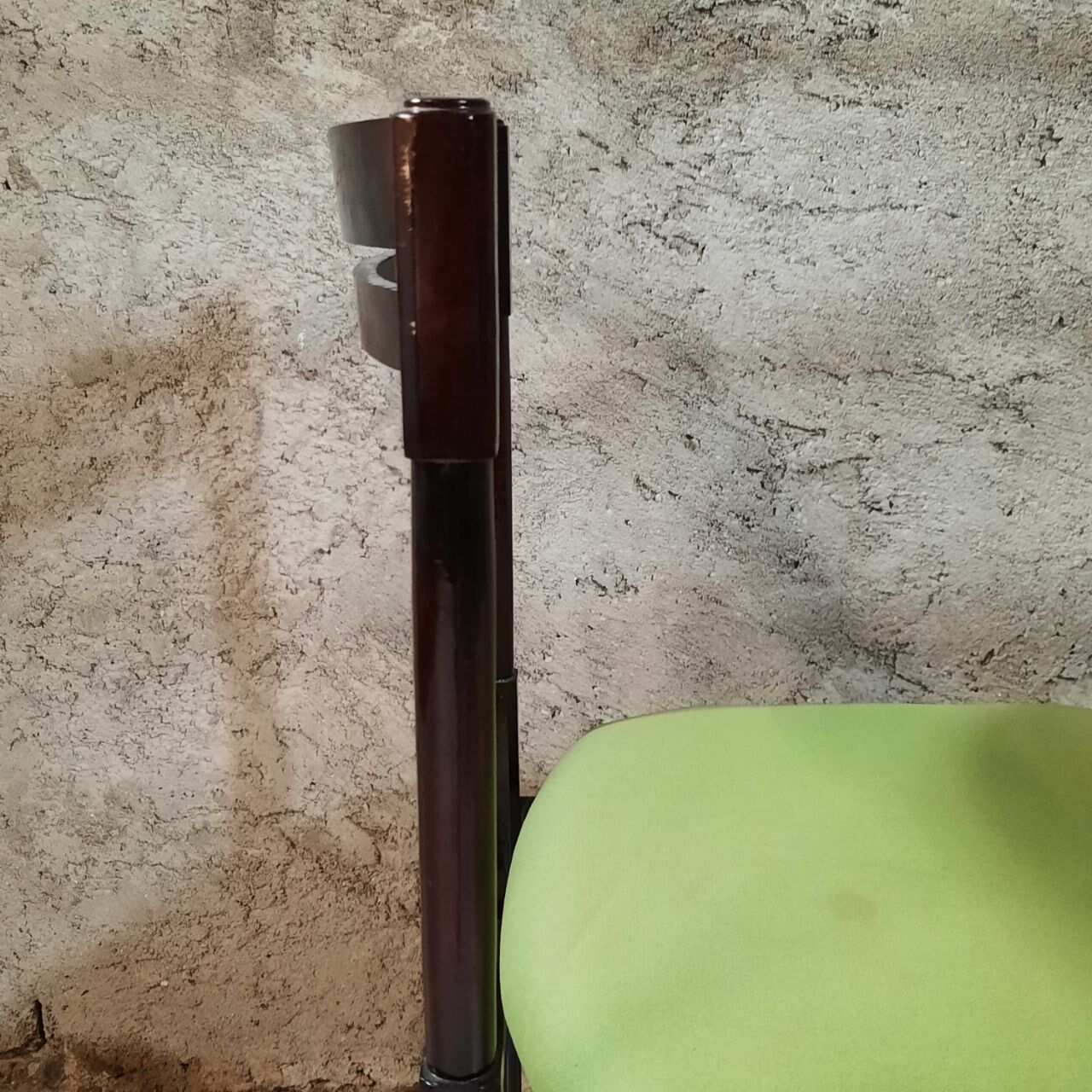 Six 50's chairs - varnished wood