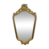 Miroir baroque doré vintage / miroir mural