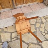 Chaise brutaliste vintage