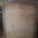 Antique carved wooden mirror