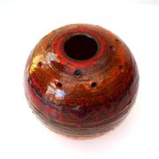 Vase en céramique d'art potier du milieu du siècle de Tilgmans