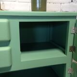 Vintage buffet mado green water