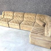 Vintage modular sofa by Laauser, 1970s