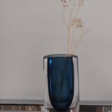 Orrefors Glass vase signed Nils Landberg
