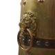 Unique XL Artillery Shell Umbrella Stand – WWI Trench Art (1915) – Lion Hea