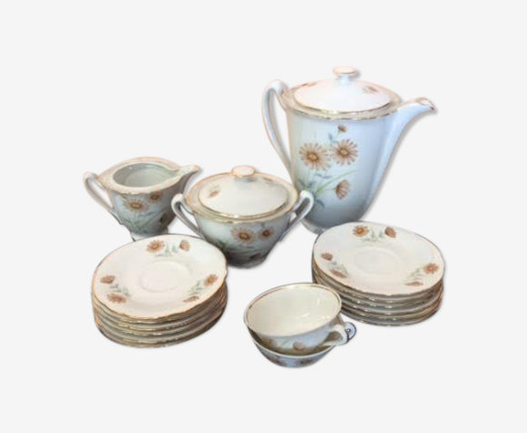 Service à café en porcelaine