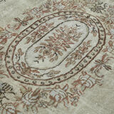 Handwoven Overdyed Anatolian 1970s