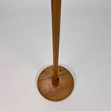 Adjustable pinewood floorlamp, 1970s
