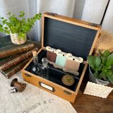 Gilded wooden box