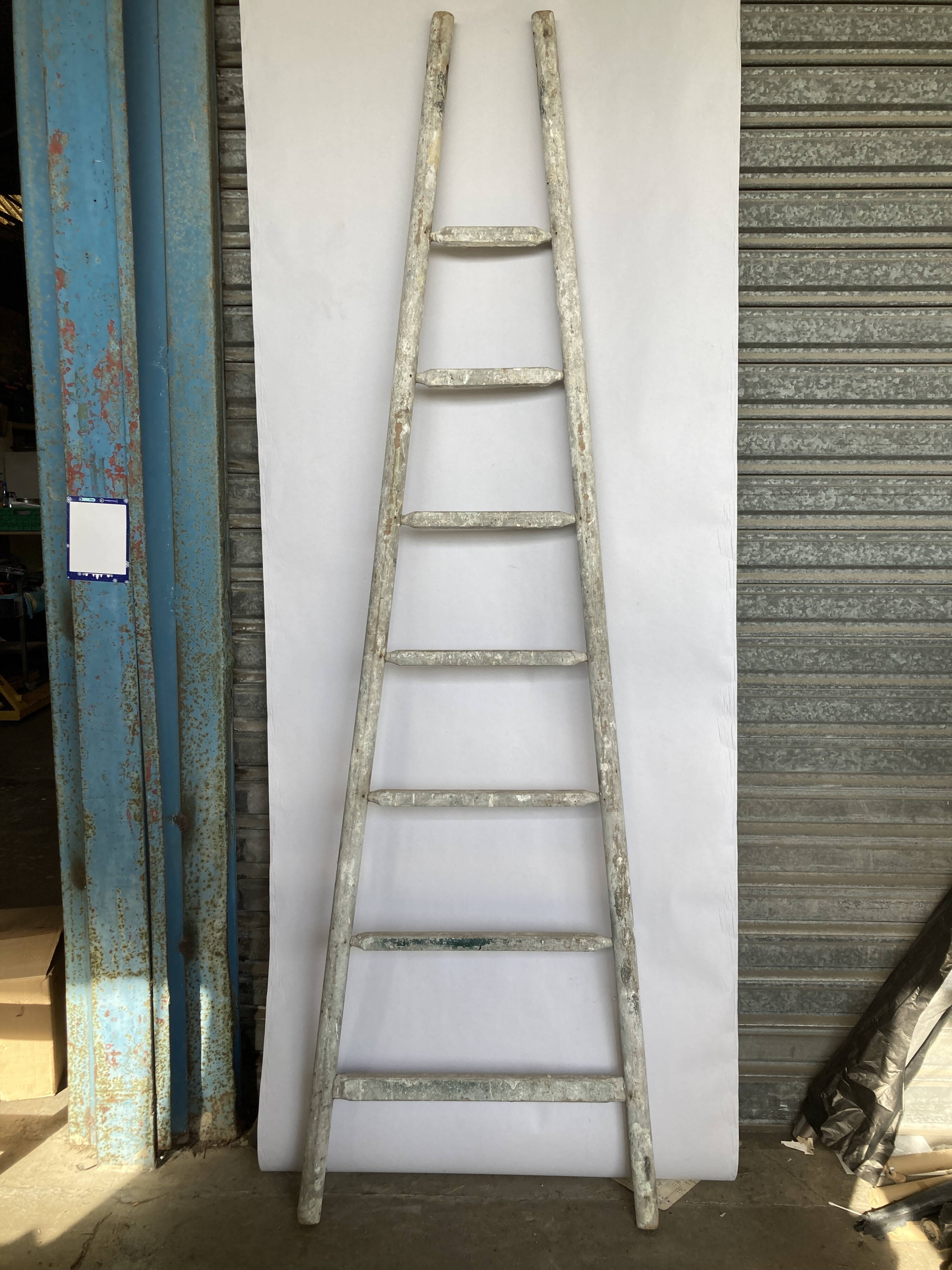 Old fruit ladder harvesting wood 2.20m
