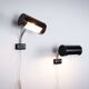 Anders Pehrson set of two wall lamps for Ateljé Lyktan 1970s Sweden