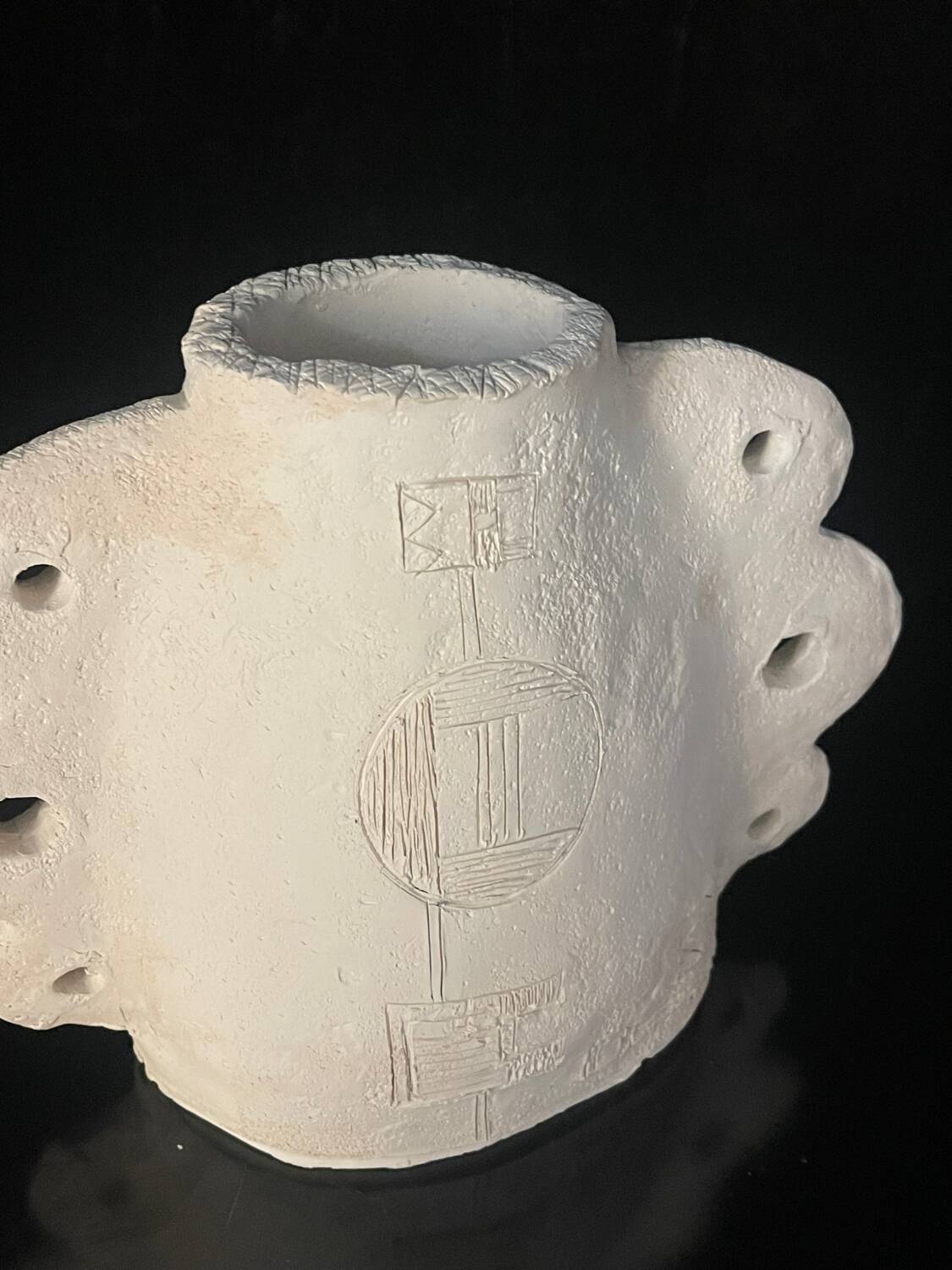 Brutalist ceramics Olisch Vallauris