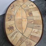 Vallauris ceramic coffee table