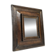 Miroir à cadre ondulé du XVIIIe siècle