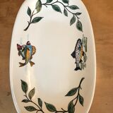 Fish dish from the Faience Factory of Gien