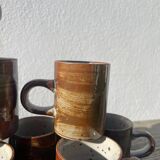 10 unique ceramic/stoneware coffee cups