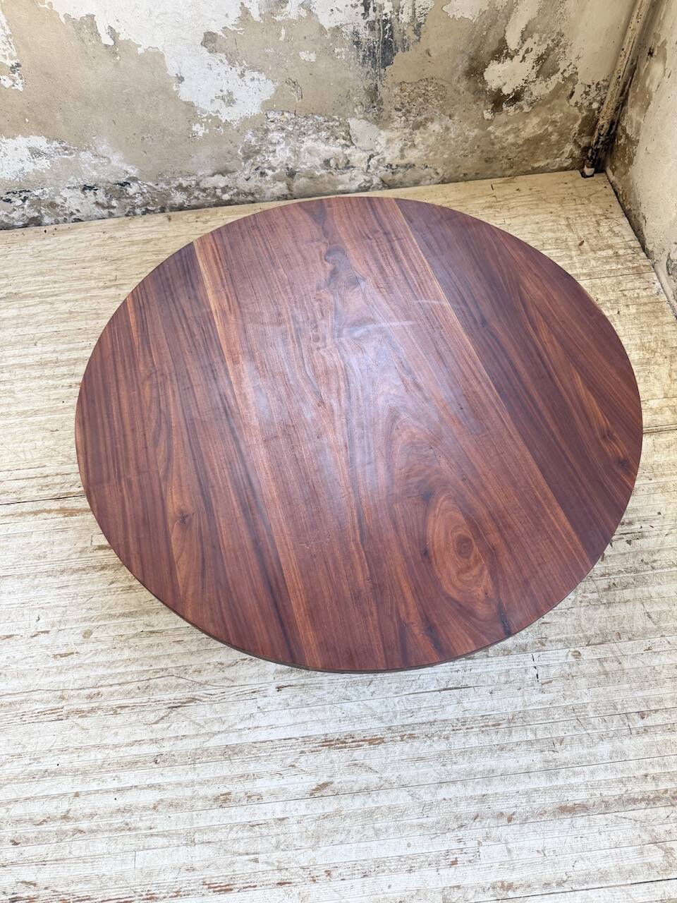 50s round tripod coffee table
