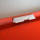 Miroir annees 70 plastique rouge style scandinave