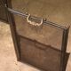 old brass foldable fire barrier