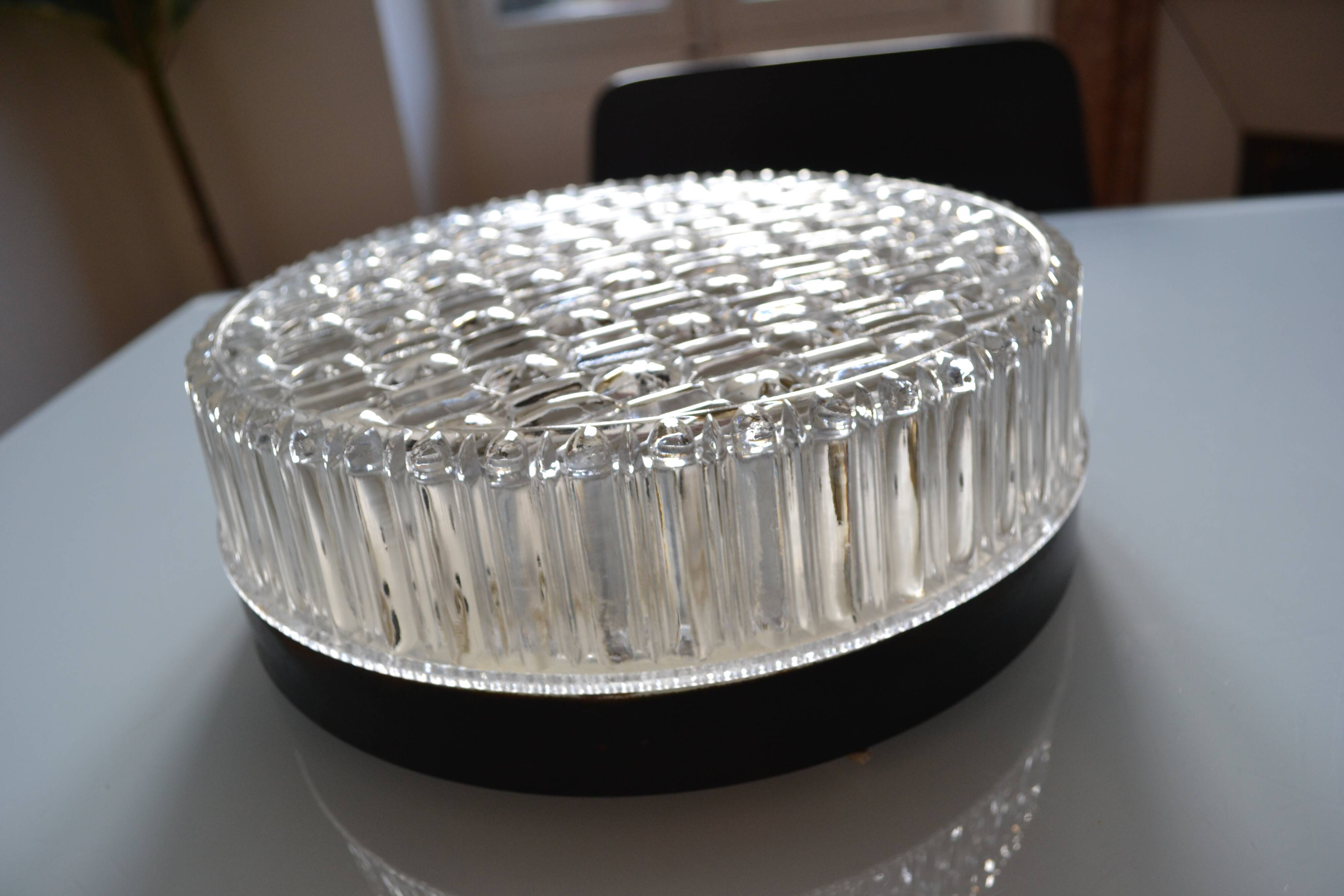 Ceiling or wall lamp by Helena Tynell @ Limburg Finland 1960s Scandinavian