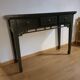 Console en pin japon jade tika