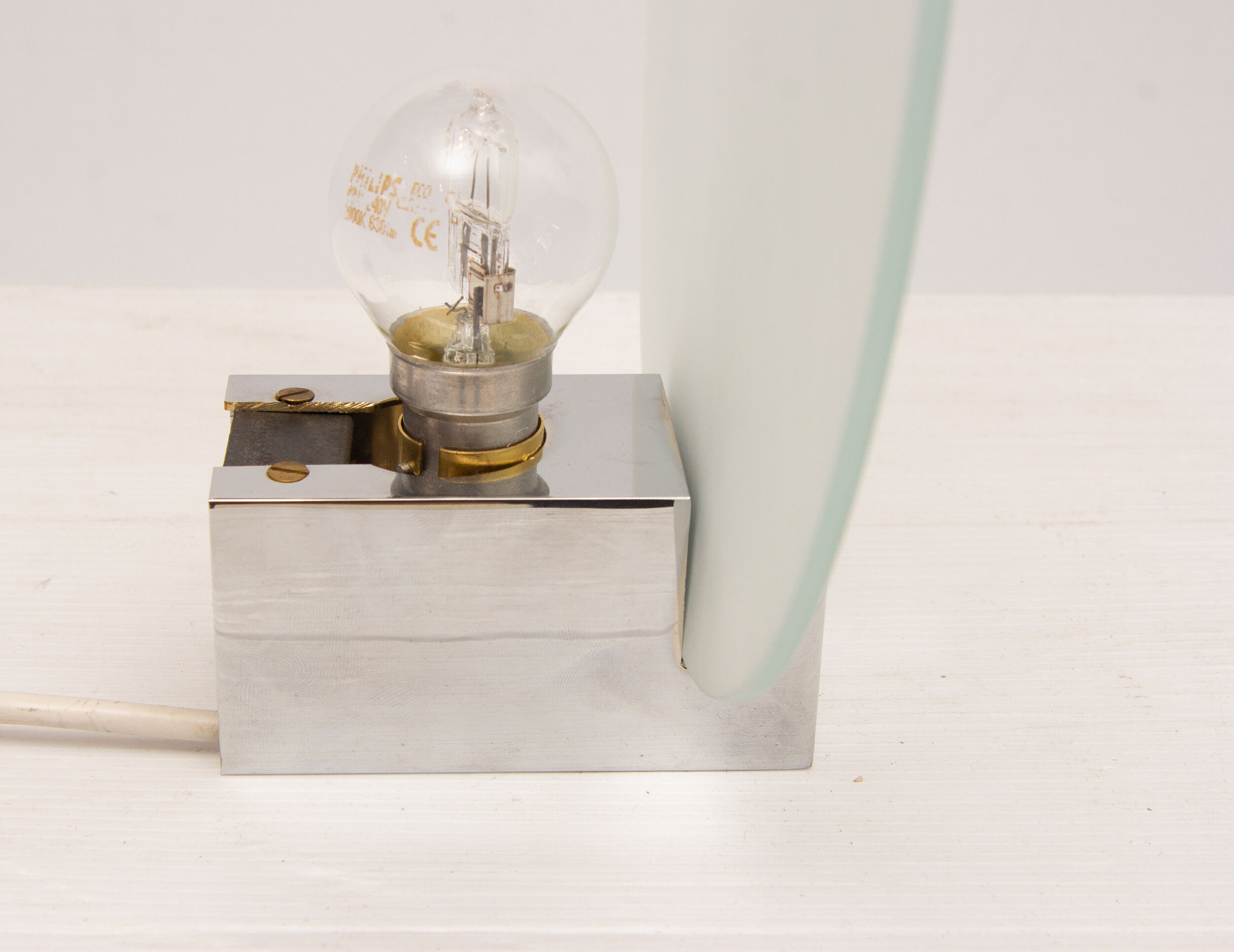 Art Deco modernist wall sconce