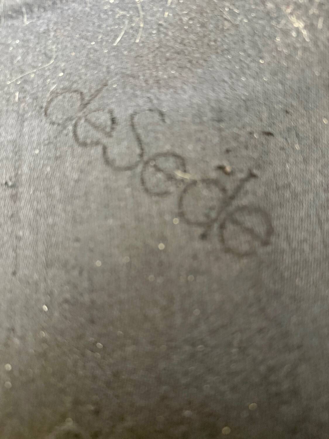 Old 2-seater beige leather sofa designed by Carl Larsson De Sede, vintage 80s