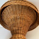 Wicker coffee table