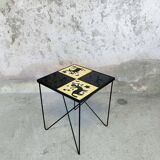 Zodiac tile side table