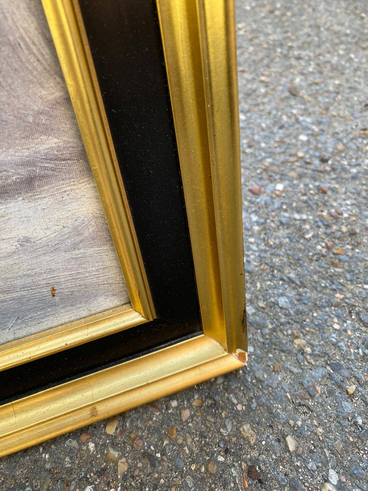 Painting oil on canvas Rudolph Colao still life 58x68