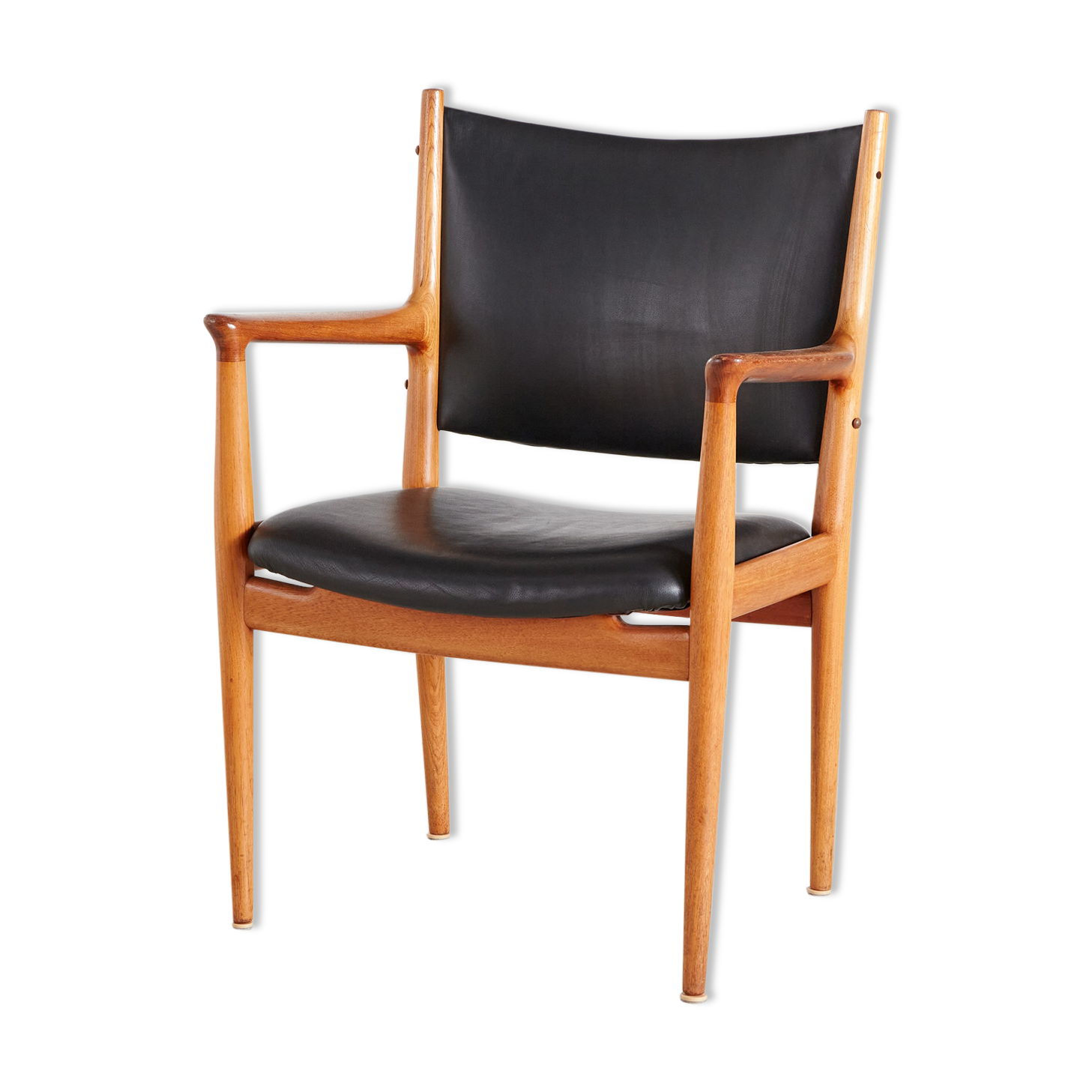 Hans J. Wegner jh 513 teak armchair