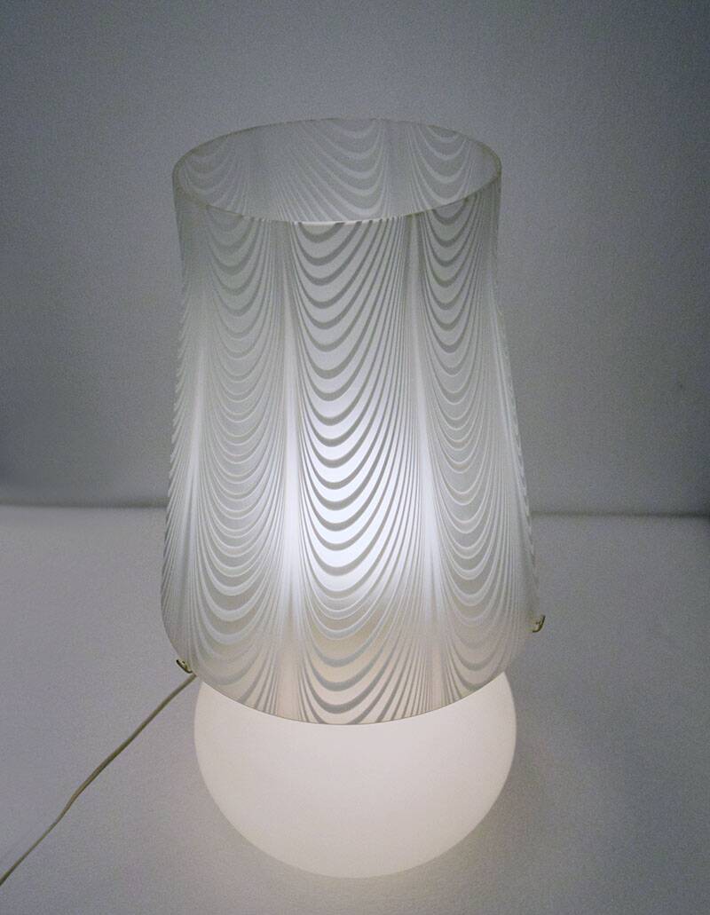 Large Murano glass table lamp Fenicio, 1950s